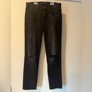 Joe’s Jeans black mid rise Merletta